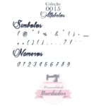 Matriz De Bordado - Alfabetos 0015 - Imagem 4