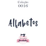 Matriz De Bordado - Alfabetos 0016