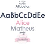 Matriz De Bordado - Alfabetos 0018 - Image 2