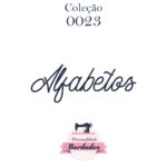 Matriz De Bordado - Alfabetos 0023