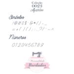 Matriz De Bordado - Alfabetos 0023 - Imagem 4