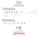 Matriz De Bordado - Alfabetos 0025 - Imagem 4