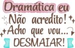 Matriz de Bordado - COLEÇÃO SIGNOS - FRASES - Imagem 5