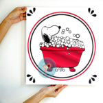 Artes para Sublimação - Snoopy (COLEÇÃO 12 ARTES) - Imagem 10