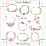 Matrizes de Bordado - Coleção Molduras - Pacote de Matrizes