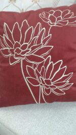 Matriz de bordado flor de lotus para almofadas - Imagem 2
