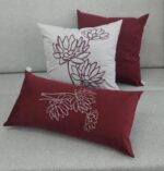 Matriz de bordado flor de lotus para almofadas - Imagem 5