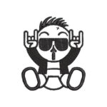 Matriz de Bordado - Baby Rock
