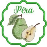 Matriz de bordado Frutas na Tag - Imagem 5