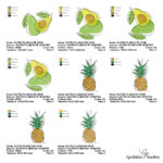 Matriz de Bordado - COLEÇÃO FRUTINHAS FIO - Imagem 12