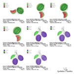 Matriz de Bordado - COLEÇÃO FRUTINHAS FIO - Imagem 15