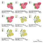 Matriz de Bordado - COLEÇÃO FRUTINHAS FIO - Imagem 16
