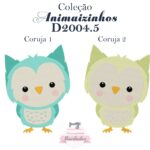 Matriz De Bordado - Animaizinhos D2004.5 - Corujinha - Image 2