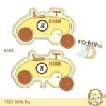 Projetos na Bordadeira TAGS Little Boy - Imagem 14