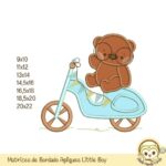 Matrizes de Bordado Apliques Little Boy - Imagem 17