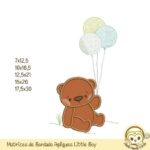 Matrizes de Bordado Apliques Little Boy - Imagem 13