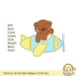 Matrizes de Bordado Apliques Little Boy - Imagem 30