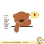 Matrizes de Bordado Apliques Little Boy - Imagem 8