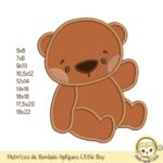 Matrizes de Bordado Apliques Little Boy - Imagem 7