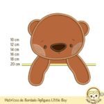 Matrizes de Bordado Apliques Little Boy - Imagem 4