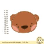 Matrizes de Bordado Apliques Little Boy - Imagem 3