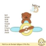 Matrizes de Bordado Apliques Little Boy - Imagem 2