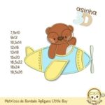 Matrizes de Bordado Apliques Little Boy - Imagem 28