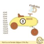Matrizes de Bordado Apliques Little Boy - Imagem 25