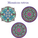 Matriz de bordado Pacote de Mandalas