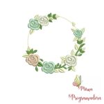 matriz-de-bordado-moldura-florzinhas