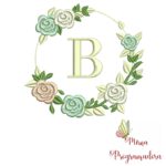 matriz-de-bordado-moldura-florzinhas-B