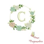 matriz-de-bordado-moldura-florzinhas-C