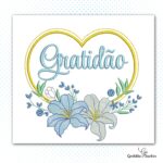 Matriz de Bordado - Coleção Molduras Coração - Image 10