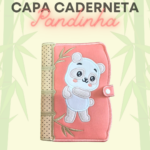 Capa Caderneta Pandinha