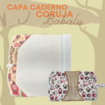Capa Caderno Coruja Babalu 13x18 - Imagem 3