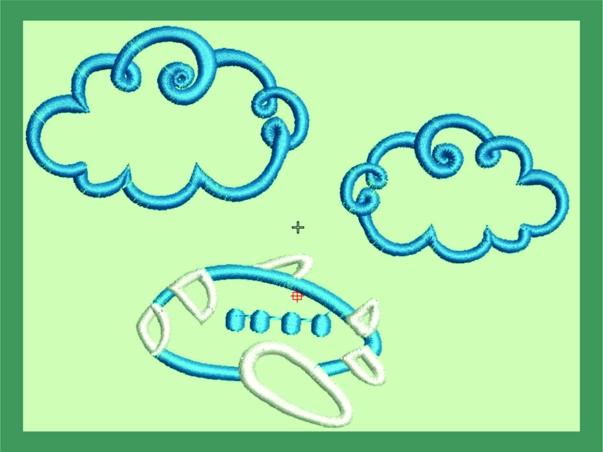 AVIÃOZINHO NAS NUVENS
