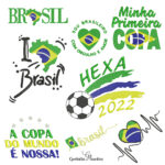 Matriz de Bordado - Coleção Copa Brasil 2022