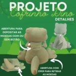 Cofrinho Dino - Imagem 5