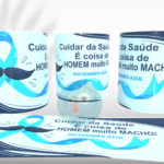 KIT ARTES NOVEMBRO AZUL + BRINDE CAIXAS PERSONALIZADAS E MOCKUPS
