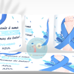 KIT ARTES NOVEMBRO AZUL + BRINDE CAIXAS PERSONALIZADAS E MOCKUPS - Image 2
