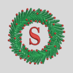 MATRIZ DE NATAL - GUIRLANDA DE INICIAL - Imagem 2