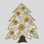 MATRIZ DE NATAL - ARVORE DE NATAL FLORAL