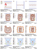 Matrizes de Bordados - Bichinhos na Floresta - Image 4