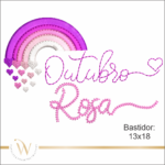 MATRIZ DE BORDADO - WC OUTUBRO 22 - PONTOS ARTESANAIS