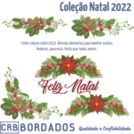 matrizes de bordado - coleção natal 2022