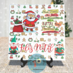 Coleção Natal Encantado - Artes para Azulejo