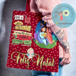 Coleção Bênçãos de Natal - Artes para Sacola Bag