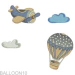 Matriz de Bordado - Coleção Balloon - 10 Matrizes - Image 11