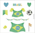 Matriz de Bordado - Kit Brasileirinhos - Image 2