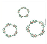 Matriz de Bordado - Kit Guirlandas de Natal - Image 2